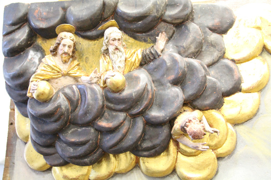 Detail des Stephanus-Reliefs (© Karl Reder)